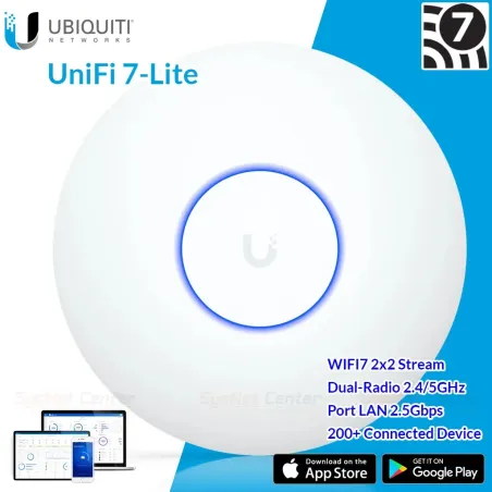 U7-Lite Ubiquiti UniFi 7 Lite Access Point Wi-Fi 7 Dual-Band, 4.98Gbps