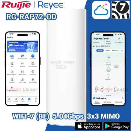 RG-RAP72Pro-OD Reyee BE5040 Wi-Fi 7 Indoor/Outdoor Versatile Access Point