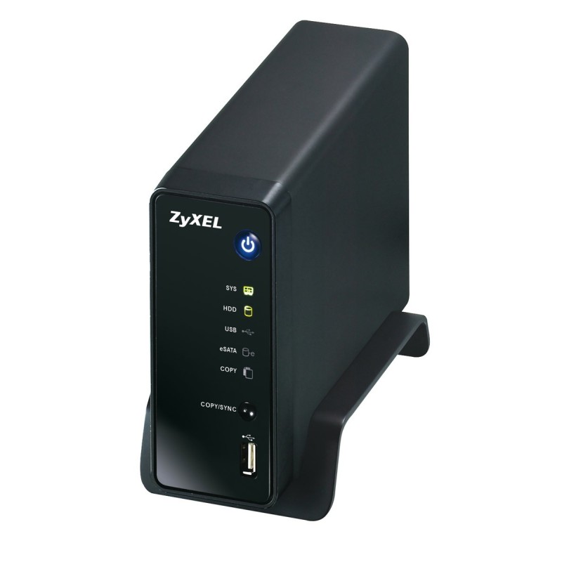 ZyXel Zyxel NSA-210 Home-NAS ขนาด 1Bay ความจุ 1TB,2 Port USB 2.0,eSATA