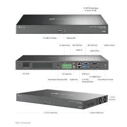 NVR4064H TP-Link VIGI NVR 64 Channel Network Video Recorder