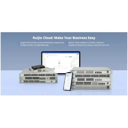 RG-NBS5200-24GT4XS-P-V2 Reyee L3-Managed POE Switch 24 Port Gigabit, 4 SFP+