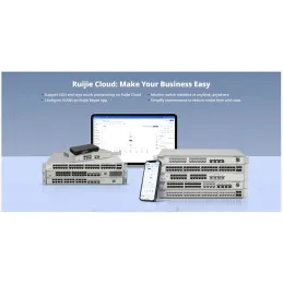 RG-NBS3200-48GT4XS-P-V2 Reyee L2 Cloud Managed POE Switch 48 Port Gigabit 370W