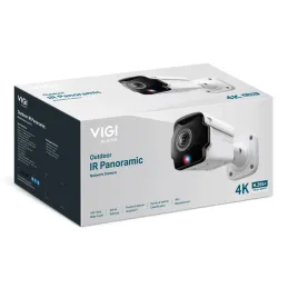 Insight S385Pi VIGI 8MP Outdoor IR Panoramic Bullet Network Camera 180องศา