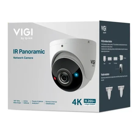 Insight S485Pi VIGI 8MP IR Panoramic Turret Network Camera 180องศา