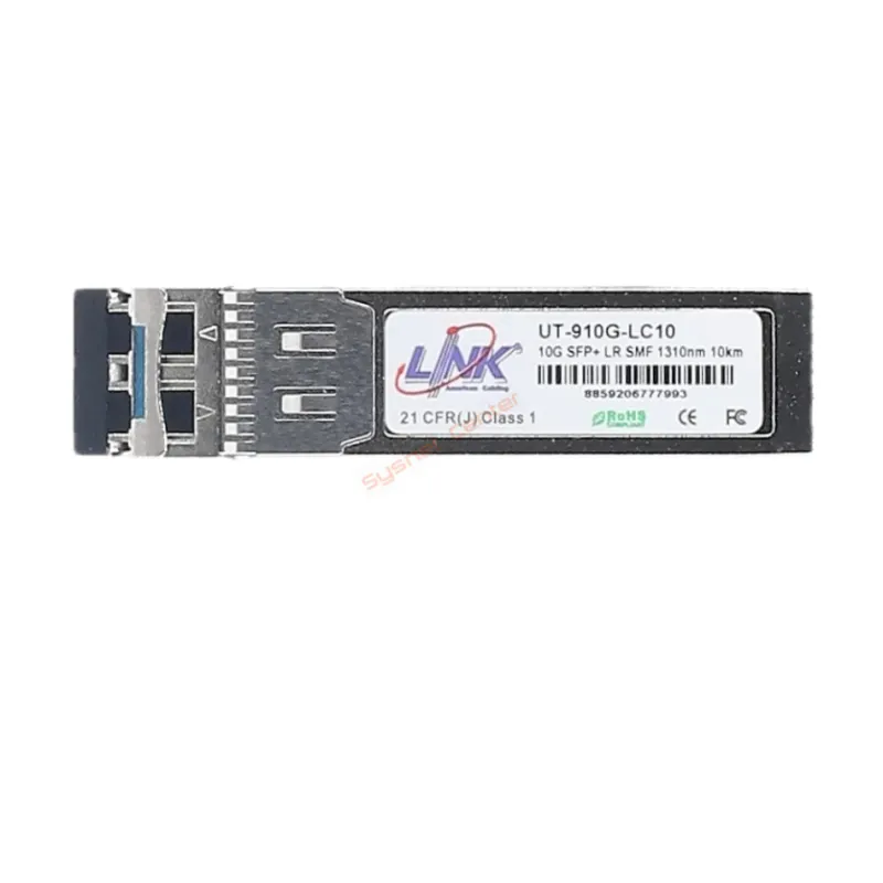 Link UT-910G-LC10 LC SFP+ Module Singlemode (SM) 10G DDMI 1310nm 10Km Link UT-910G-LC10 LC SFP+ Module Singlemode (SM) 10G DDMI 1310nm 10Km