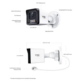 EasyCam C320 VIGI 2MP Outdoor Full-Color Bullet Network Camera