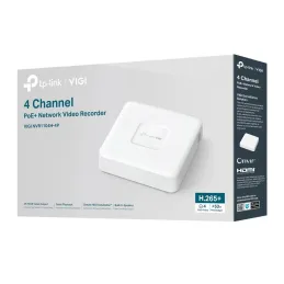 VIGI NVR1104H-4P NVR 4 Channel PoE+ Network Video Recorder