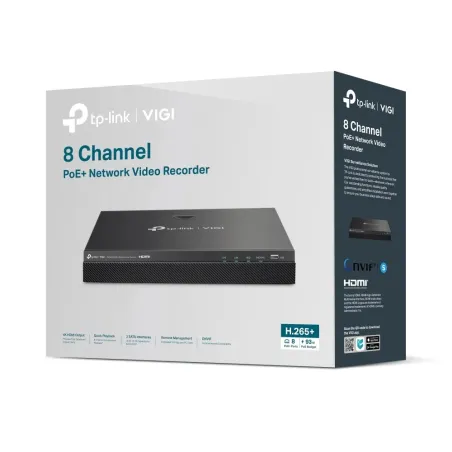 VIGI NVR2008H-8MP NVR 8 Channel PoE+ Network Video Recorder