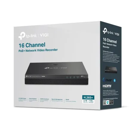 VIGI NVR2016H-16MP NVR 16 Channel PoE+ Network Video Recorder