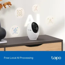 Tapo C260 TP-Link Pan/Tilt AI Home Security Wi-Fi Camera, 4K 8MP