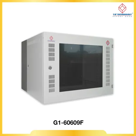 ตู้ Rack 9U 19" GERMAN Front PERF. WALL RACK G1-60609F 60x60x45.5cm