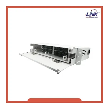 Link UF-4084A Fiber Optic Distribution Unit (FDU) 24-48C Slide Rack Mount Drawer (2U)