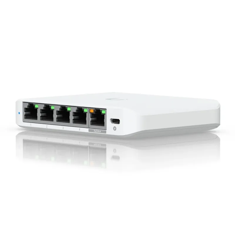 USW-Flex-2.5G-5 Unifi Flex Mini 2.5G L2-Managed Multi-Gigabit Switch 5 Port USW-Flex-2.5G-5 Unifi Flex Mini 2.5G L2-Managed Multi-Gigabit Switch 5 Port