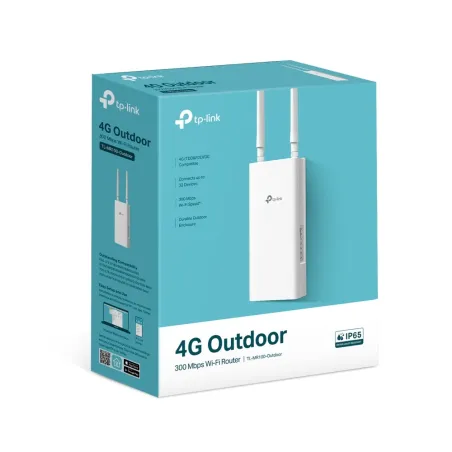 TP-Link MR100-Outdoor Wireless N ROUTER 4G รองรับ 4G ทุกเครือข่ายความเร็วสูงสุด 150Mbps