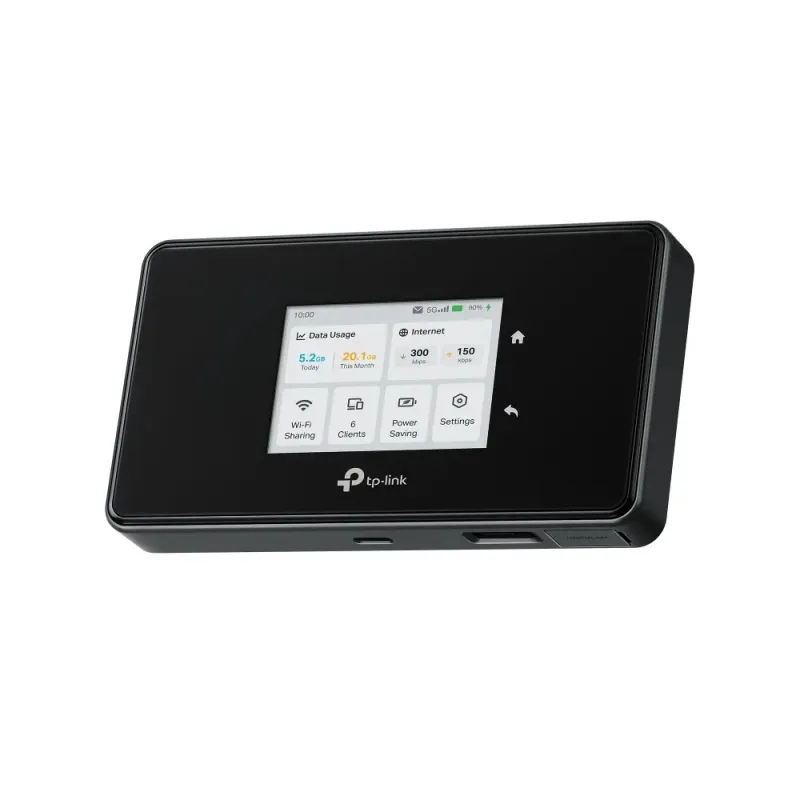 TP-Link M85505G Mobile แบบใส่ Sim Wi-Fi 6E Touch Screen, VPN