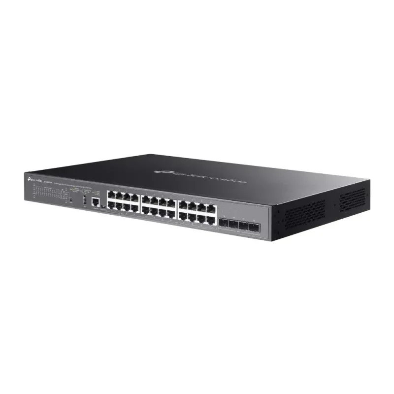 SG5428XMPP TP-Link Omada 24-Port Gigabit Stackable Lite L3 Managed PoE++ Switch, 4 SFP+, 500W