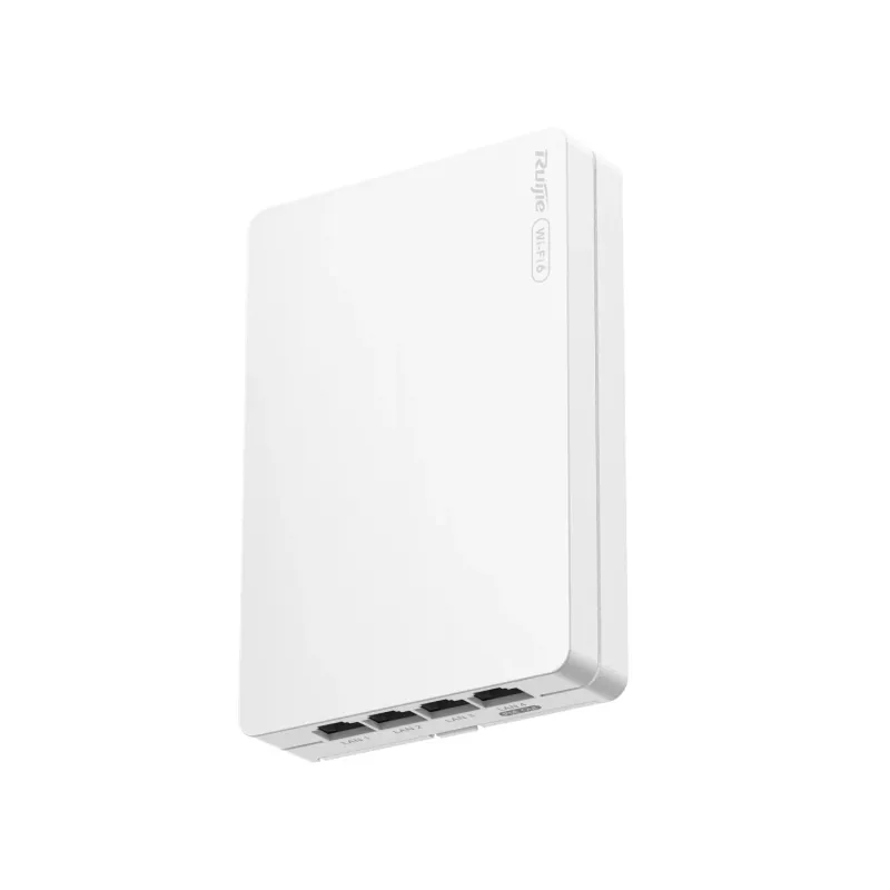 RG-RAP62-Wall Reyee Wi-Fi 6 AX3000 Multi-Port Wall-Plate AP