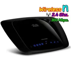 Linksys E1000 Wireless Router ความเร็ว 300Mbps ย่าน 2.4 Ghz พร้อม Hotspot Authen