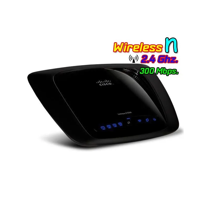 Linksys E1000 Wireless Router ความเร็ว 300Mbps ย่าน 2.4 Ghz พร้อม Hotspot Authen