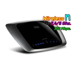 Linksys E2000 Wireless Router ความเร็ว 300Mbps ย่าน 2.4/5Ghz พร้อม Hotspot Authen รองรับ DD-WRT