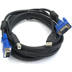 D-Link DKVM-CU5 สายเชื่อมต่อ KVM ชนิด USB ความยาว 5 เมตร (16-feet) สำหรับ KVM รุ่น D-Link DKVM-4U