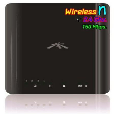 UBiQuiTi AirRouter Wireless Boardband Router ความเร็ว 150 Mbps ความถี่ 2.4GHz กำลังส่ง 80mW