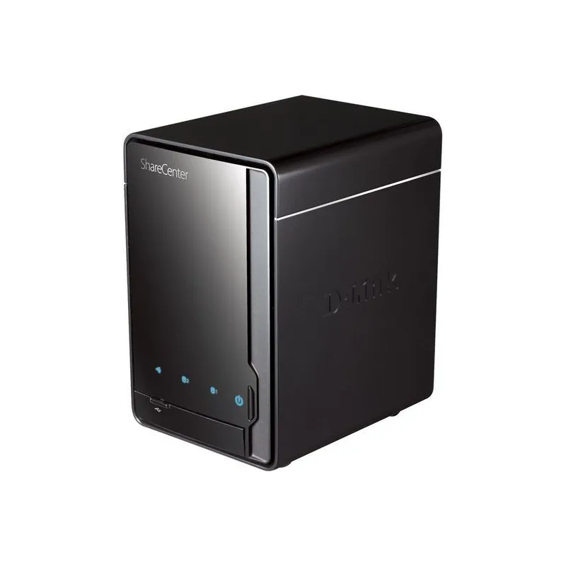 D-Link DNS-320 2-Bay NAS Enclosure, BitTorrent, WebServer พร้อม Port Gigabit