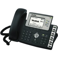 Yealink Yealink SIP-T28P โทรศัพท์แบบ IP (IP-Phone) จอ LCD ขนาดใหญ่ รองรับ 6 SIP Account พร้อม 2 Port 10/100 Mbps รองรับ POE