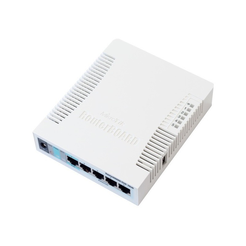 MikroTIK Mikrotik RouterBoard RB-751U-2HnD ROS Lv.4 Ram 32MB พร้อม WIreless มาตรฐาน N ย่าน 2.4GHz กำลังส่ง 1W