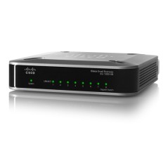 Cisco SG100D-08 Unmanaged Switch 8 Port Gigabit 10/100/1000Mbps