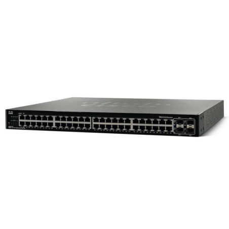 Cisco SF300-48 L3-Managed Switch 48 port 10/100Mbps, 2 Port Gigabit, 2 Port mini-GBIC (SFP)