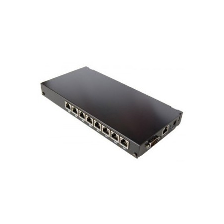 Mikrotik RouterBoard RB493G-Set ขนาด 9 Port Gigabit Ram 256MB, 3 miniPCI, 1 Serial Port, ROS LV5 พร้อม Case