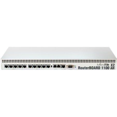 Mikrotik RouterBoard RB1100AHx2 CPU Dual-Core 1066MHz 13-Port Giagbit Ram 2GB ROS-LV6