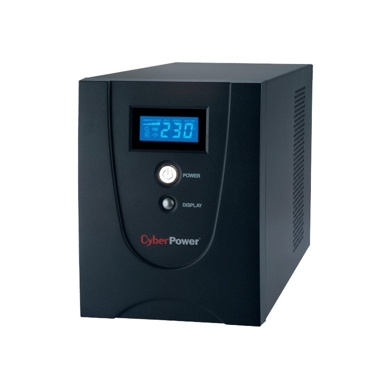 CyberPower เครื่องสำรองไฟ UPS CyberPower Value 1200 ELCD-AS แบบมี LCD Display ขนาด 1200VA 720Watt