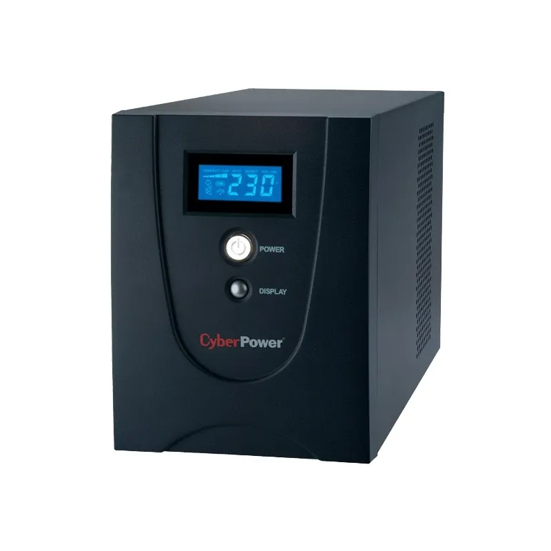 เครื่องสำรองไฟ UPS CyberPower Value 1200 ELCD-AS แบบมี LCD Display ขนาด 1200VA 720Watt