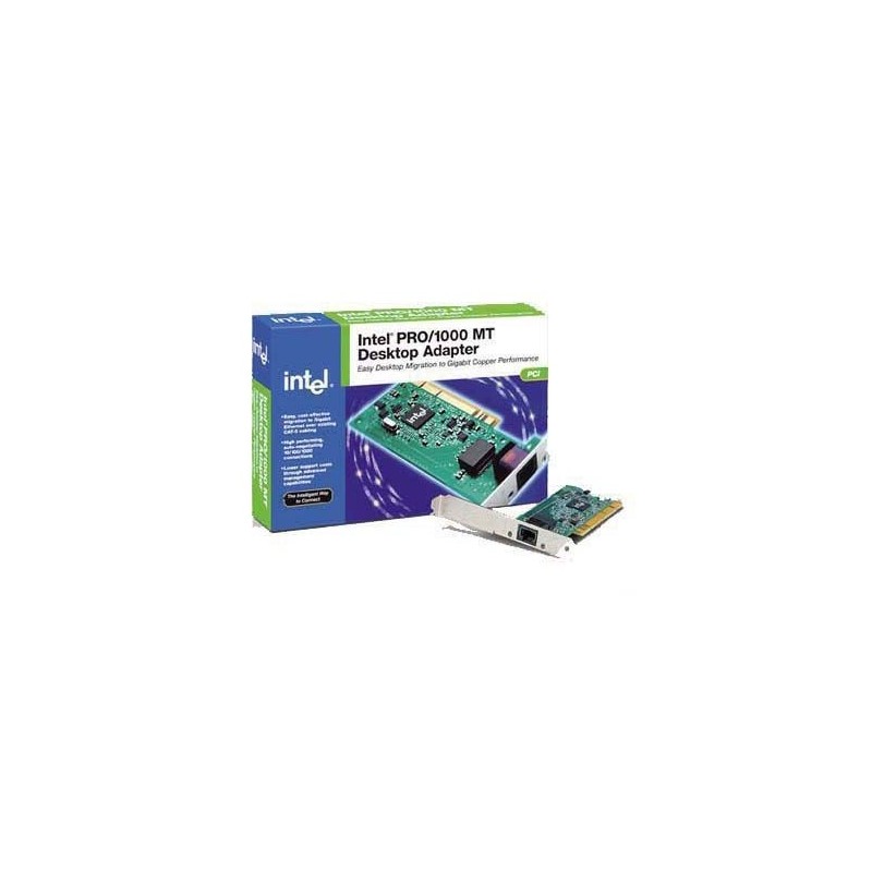 Intel PRO/ 1000 MT 1 Port Server Adapter/ Lan Card แบบ 1 Port ใน 1 Card แบบ PCI/PCI-Xความเร็ว 10/100/1000 Mbps