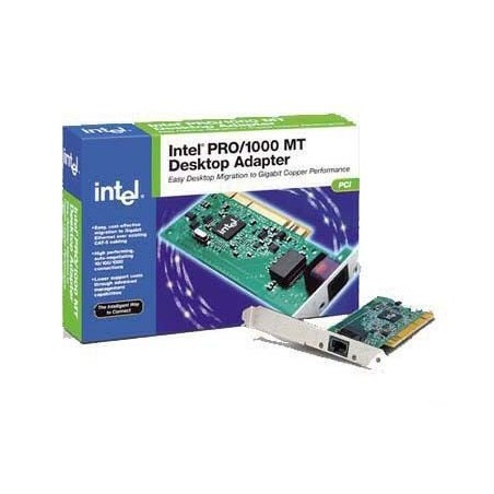 Intel PRO/ 1000 MT 1 Port Server Adapter/ Lan Card แบบ 1 Port ใน 1 Card แบบ PCI/PCI-Xความเร็ว 10/100/1000 Mbps