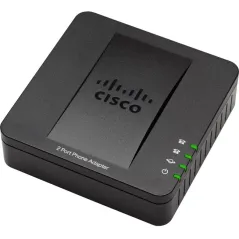 Cisco SPA112 (PAP2T) Internet Phone Adapter 2 Ports FXS และ 1 Port Lan 10/100Mbps