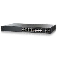 Cisco Cisco SG200-26 L2-Managed Gigabit Switch 24 Port, 2 Port mini-Gbic ทำ VLAN ควบคุมผ่าน Web