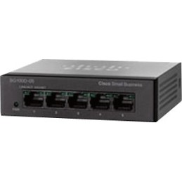 Cisco SG90D-05 Desktop Gigabit Switch 5 Port ความเร็ว 10/100/1000 Mbps