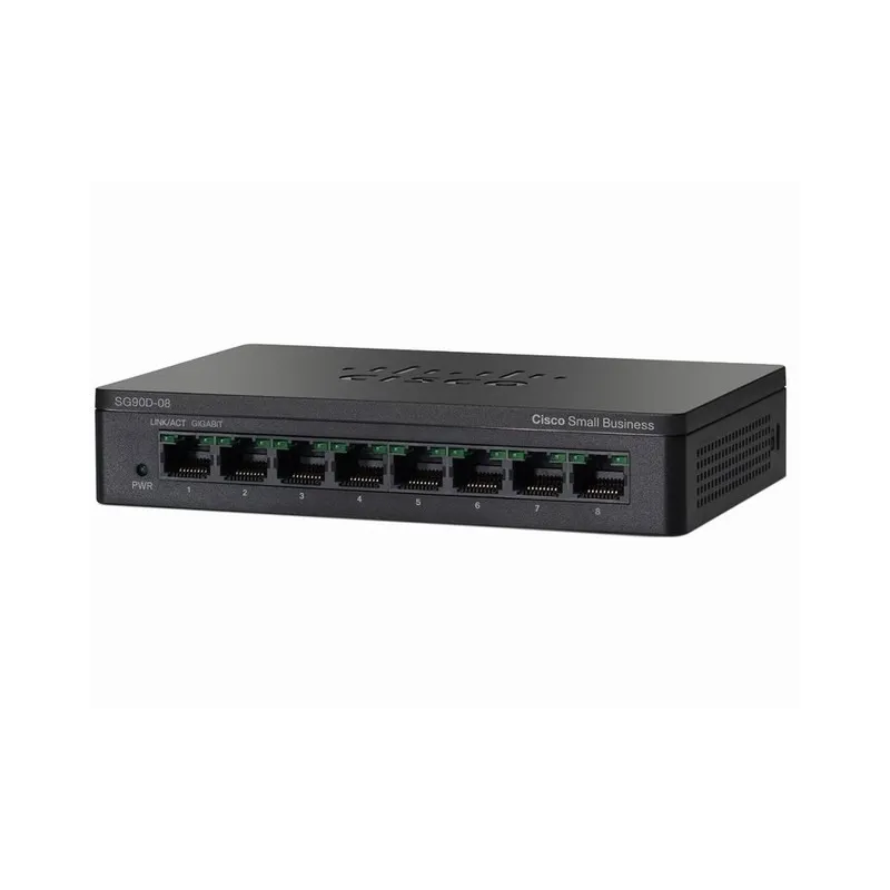 Cisco SG90D-08 แบบ Desktop ขนาด 8 Port ความเร็ว Gigabit 10/100/1000 Mbps