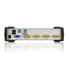 KVMP Switch Aten CS84U ขนาด 4Port พร้อม สาย 4 เส้น รองรับทั้ง PS/2 และ USB