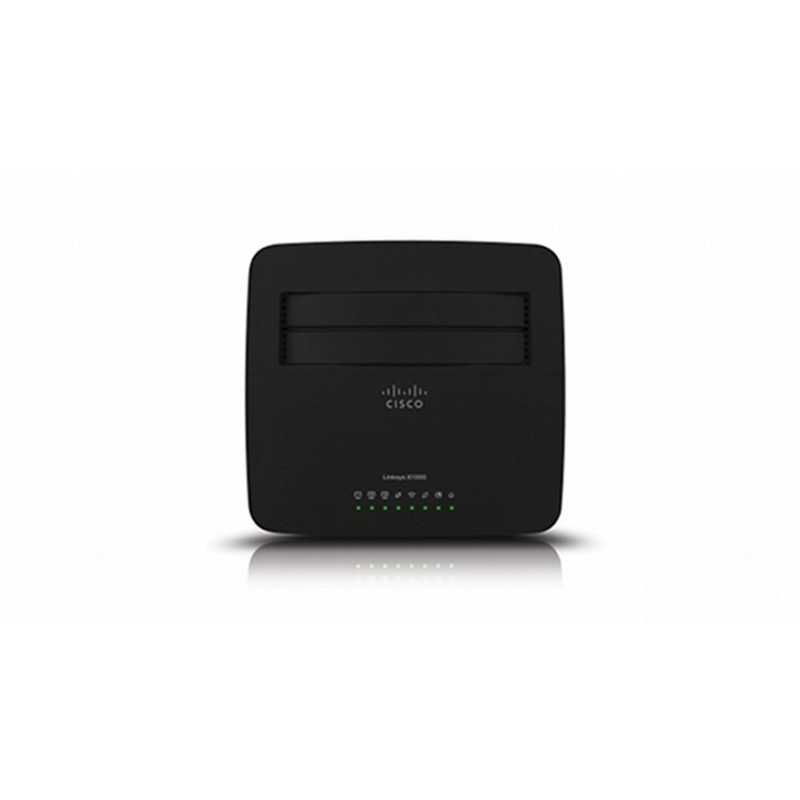 Linksys X1000 ADSL2+ Wireless Modem Router ราคาประหยัด ความถี่ 2.4G...