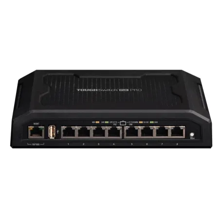 Ubiquiti TOUGHSwitch PoE PRO Switch ขนาด 8 Port Gigabit จ่ายไฟผ่านสาย Lan ได้ 24/48 VDC 18W ต่อ Port