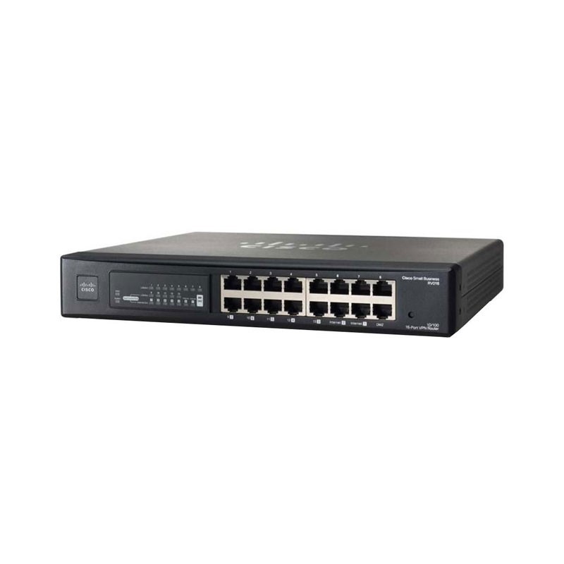 Cisco Cisco RV016 Loadbalance VPN Router รองรับ Internet 7 คู่สาย VPN 100 Tunnels, 40,000 Session Switch 16 Port