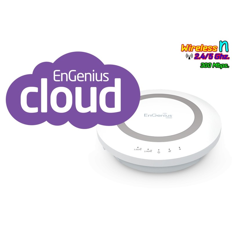 EnGenius Engenius ESR600 Wireless Broadband Router ย่านความถี่ 2.4/5GHz ความเร็วสูง 300Mbps รองรับ Multimedia Sharing ราคาประ...