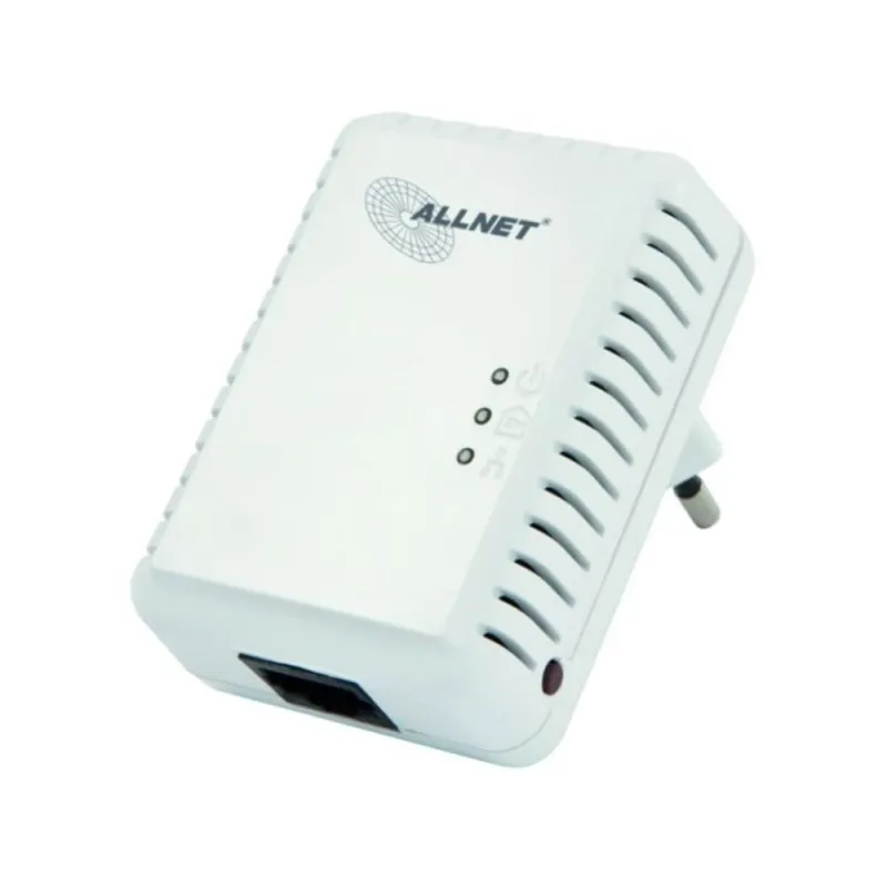 AllNet ALL168250 อุปกรณ์ Powerline Adapter เชื่อมเครือข่าย Network ผ่านสายไฟฟ้าในบ้าน ความเร็วสูงสุด 500Mbps ระยะไกลสุด 200 เมตร