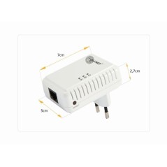 ALLNET AllNet ALL168250 อุปกรณ์ Powerline Adapter เชื่อมเครือข่าย Network ผ่านสายไฟฟ้าในบ้าน ความเร็วสูงสุด 500Mbps ระยะไกลสุ...