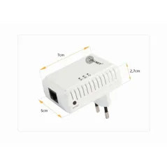 AllNet ALL168250 อุปกรณ์ Powerline Adapter เชื่อมเครือข่าย Network ผ่านสายไฟฟ้าในบ้าน ความเร็วสูงสุด 500Mbps ระยะไกลสุด 200 เมตร