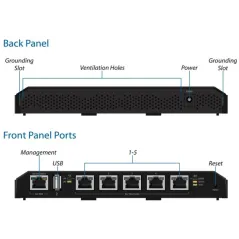 Ubiquiti TOUGH Switch-5 PoE Switch ขนาด 5 Port Gigabit จ่ายไฟผ่านสาย Lan ได้ 24 VDC 11.5W ต่อ Port